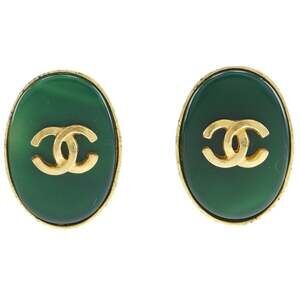 Chanel Cc Logo Clip-On Earrings Metal #209855C15B